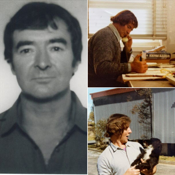 Three photos of Mr Raymond Keam