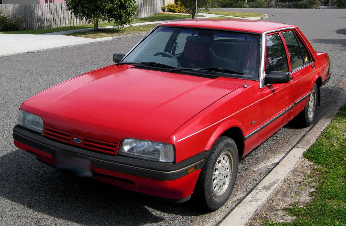Red XF Ford Falcon 1986 - 1988