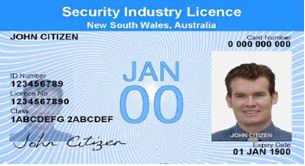 NSW security licence card issued until 1 July 2022