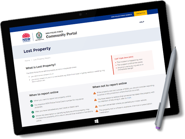 Portal Tablet